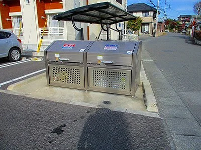 入居者様専用ゴミ庫です。