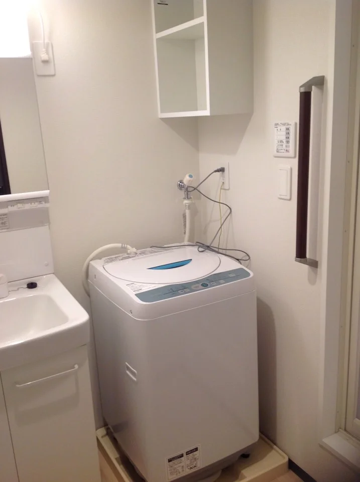 独立洗面台があります