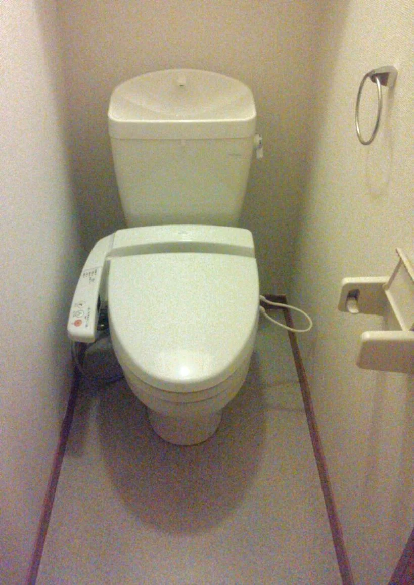 温水便座付き