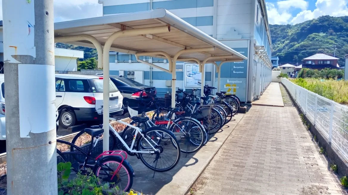 屋根付き駐輪場