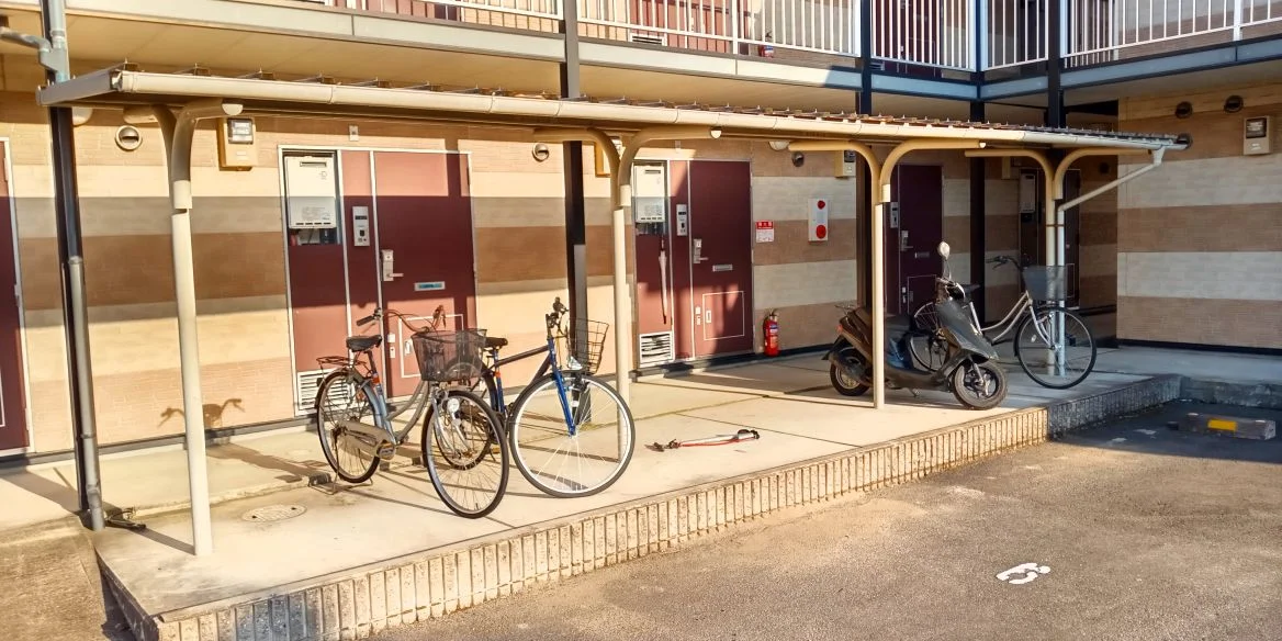 屋根付き駐輪場