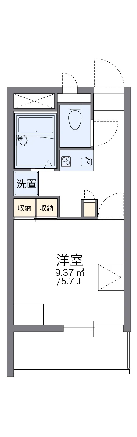 代表的な間取のため実際の間取とは異なる場合があります