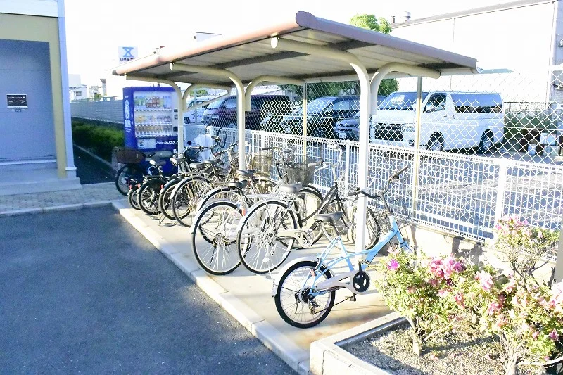 駐輪場です。