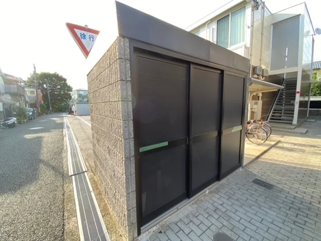 ゴミ置き場です。