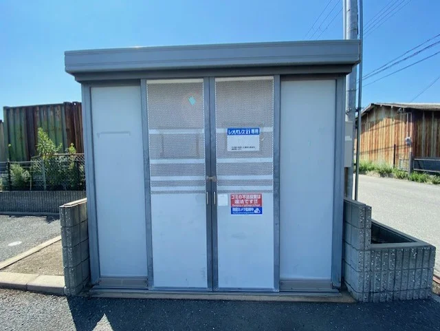 ゴミ置き場です。