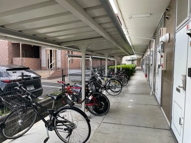 駐輪場です。