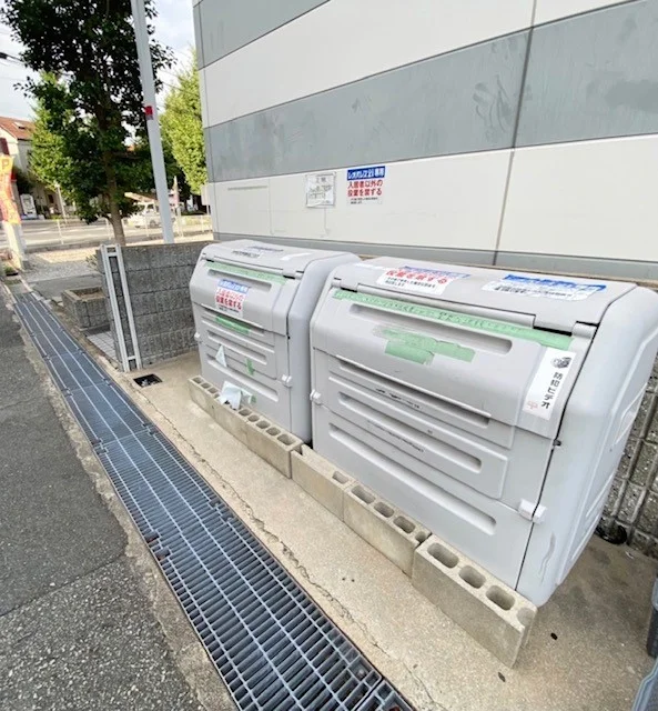 ゴミ置き場です。