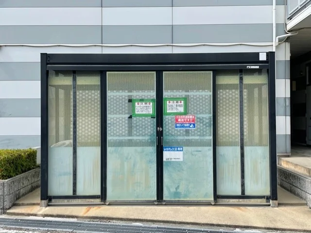 ゴミ置き場です。