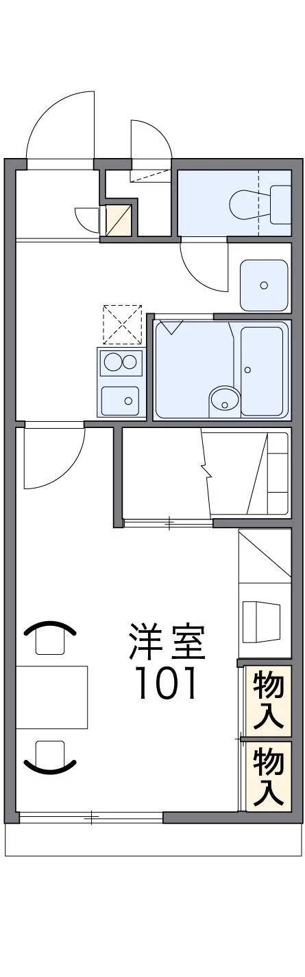 代表的な間取のため実際の間取とは異なる場合があります