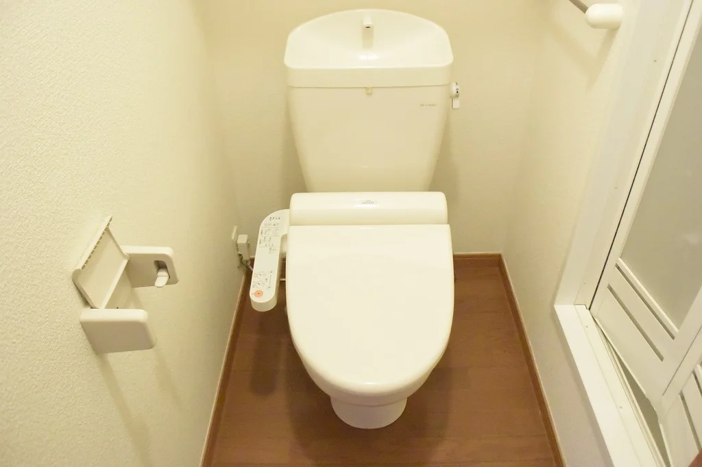 温水洗浄便座で快適です♪