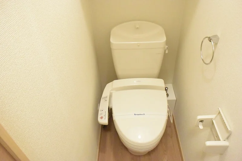 温水洗浄便座ですっきり♪