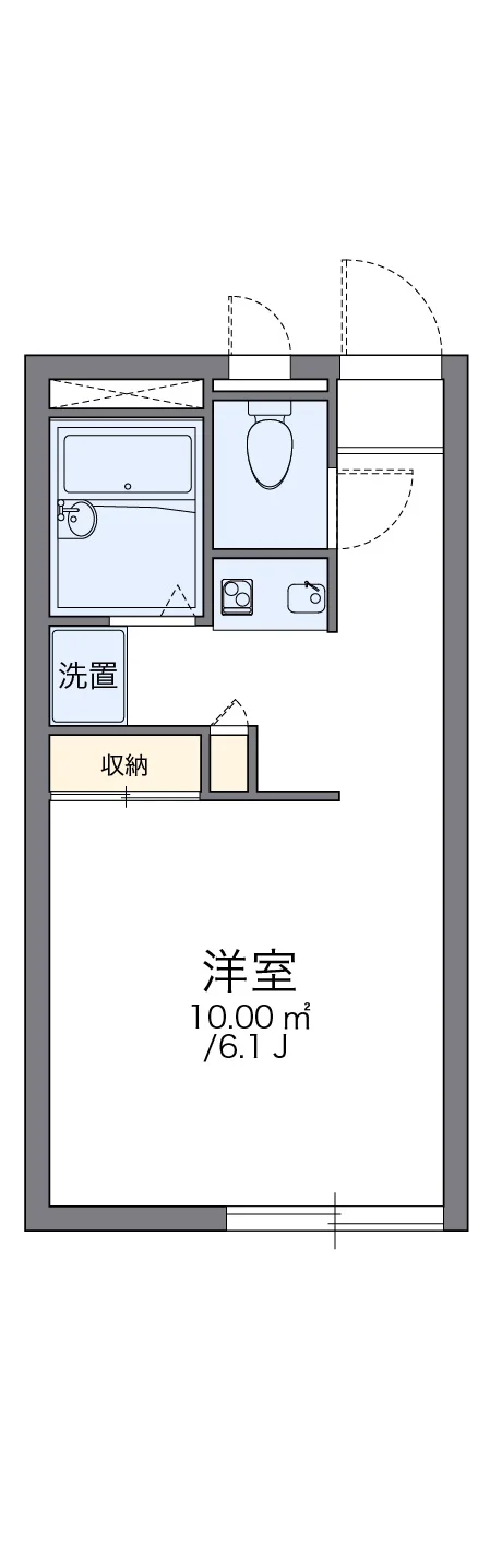 代表的な間取のため実際の間取とは異なる場合があります