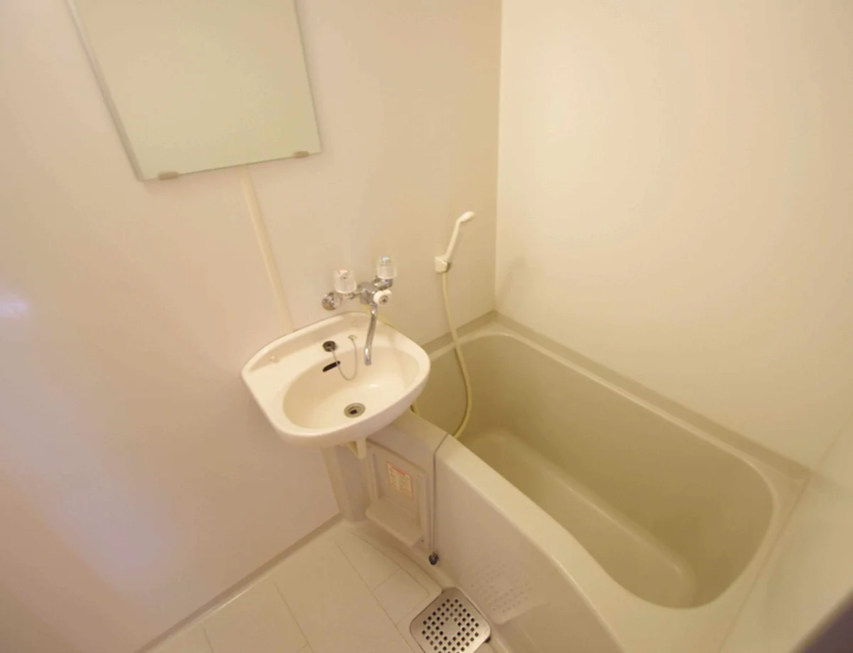 洗面所付お風呂です