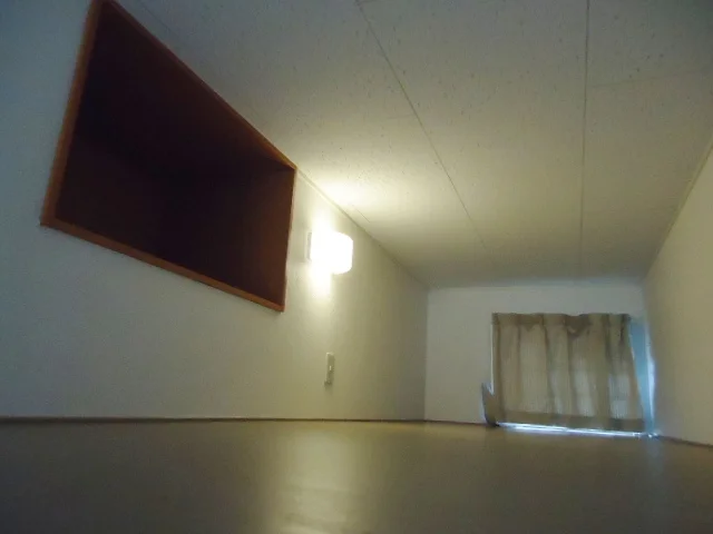 ロフトスペース。棚もついていて便利ですよ。