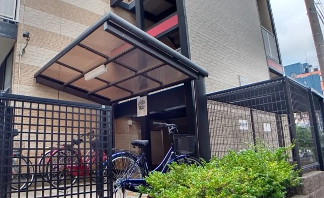 屋根付き駐輪場