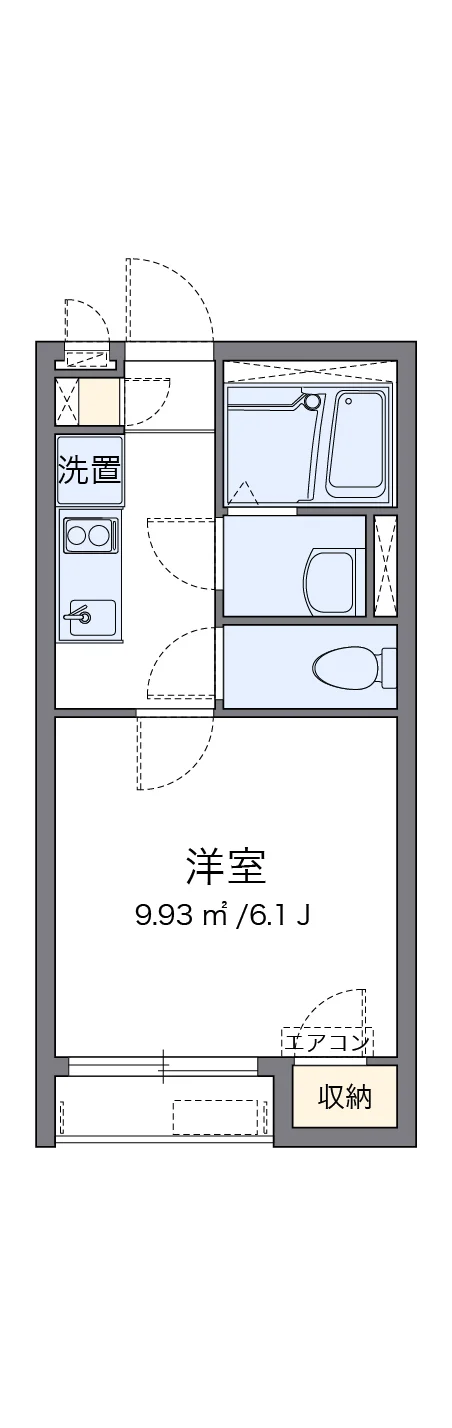 代表的な間取のため実際の間取とは異なる場合があります