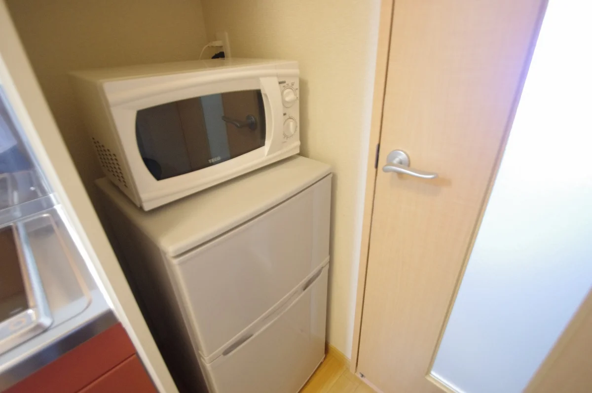 冷蔵庫・電子レンジ設置済（仕様は異なる場合があります）