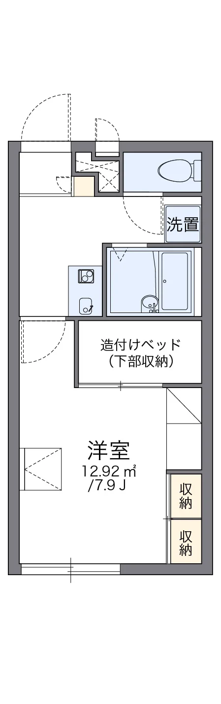 代表的な間取のため実際の間取とは異なる場合があります