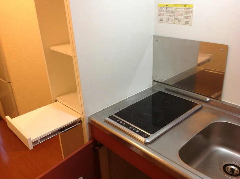 キッチンの収納も充実してます！