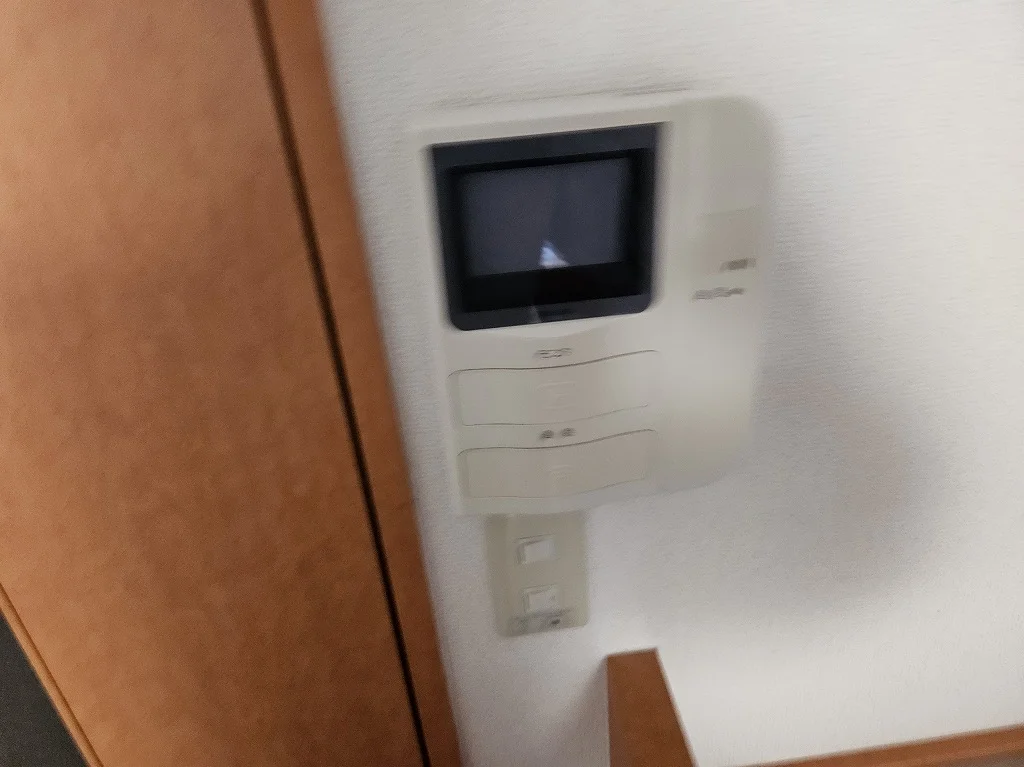 モニター付きインターホン