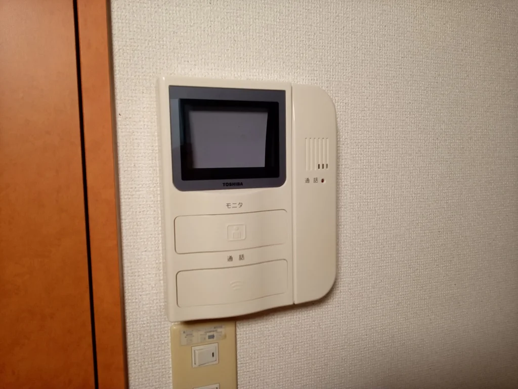 モニター付きインターホン