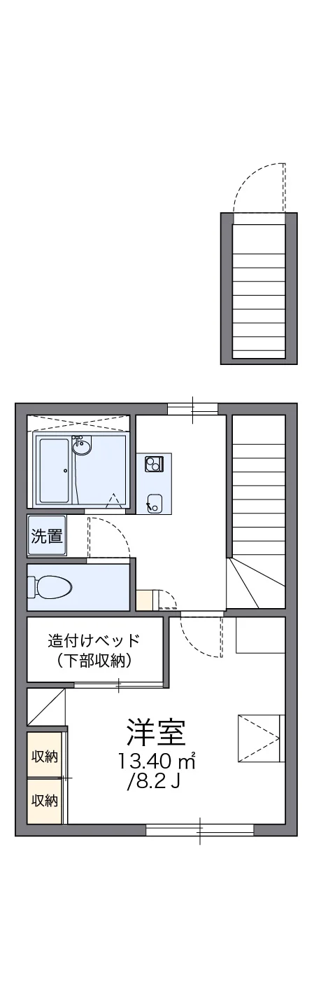 代表的な間取のため実際の間取とは異なる場合があります