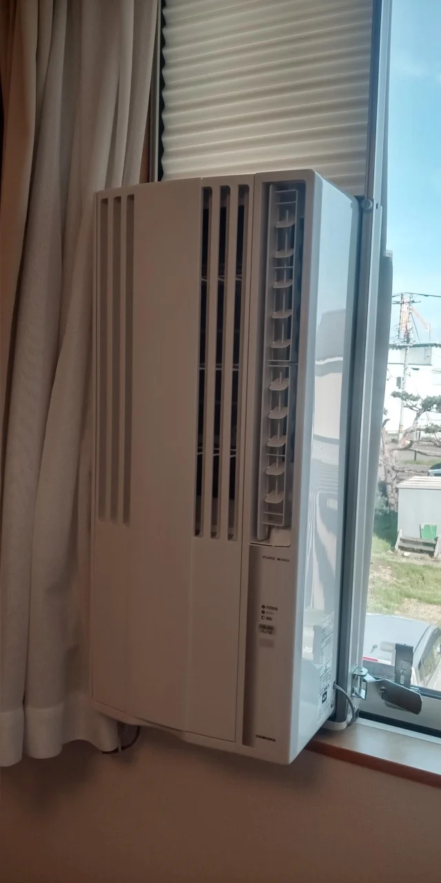 ウィンドエアコン付きです！