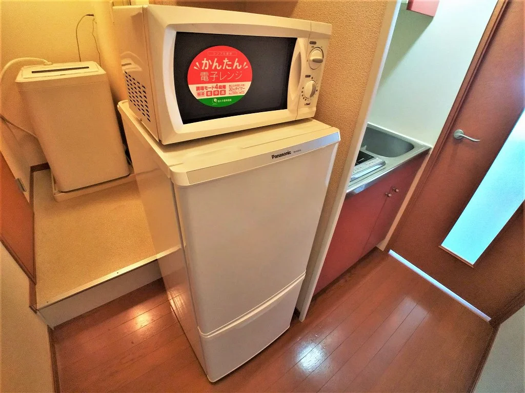 電子レンジと冷蔵庫