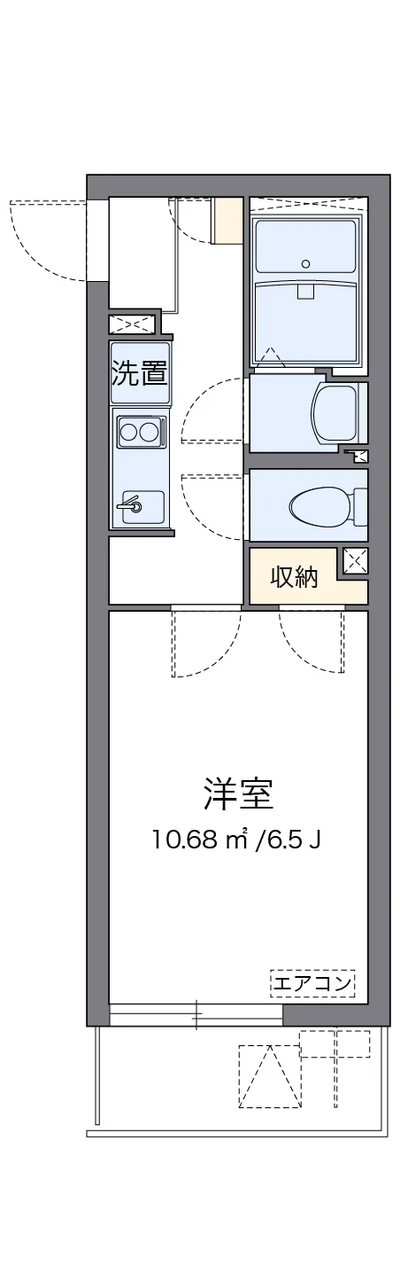 代表的な間取のため実際の間取とは異なる場合があります