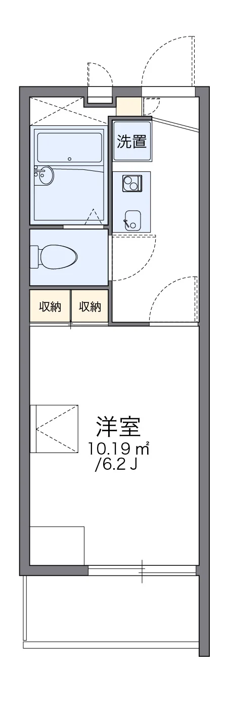 代表的な間取のため実際の間取とは異なる場合があります