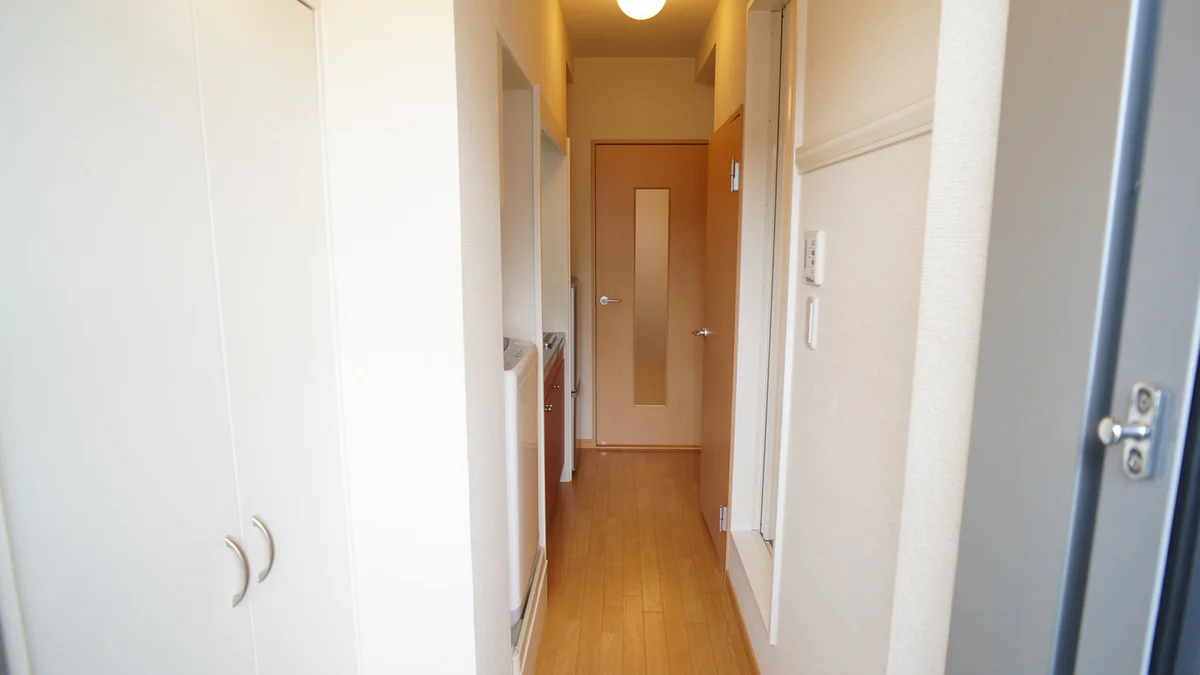 スッキリとした廊下♪
