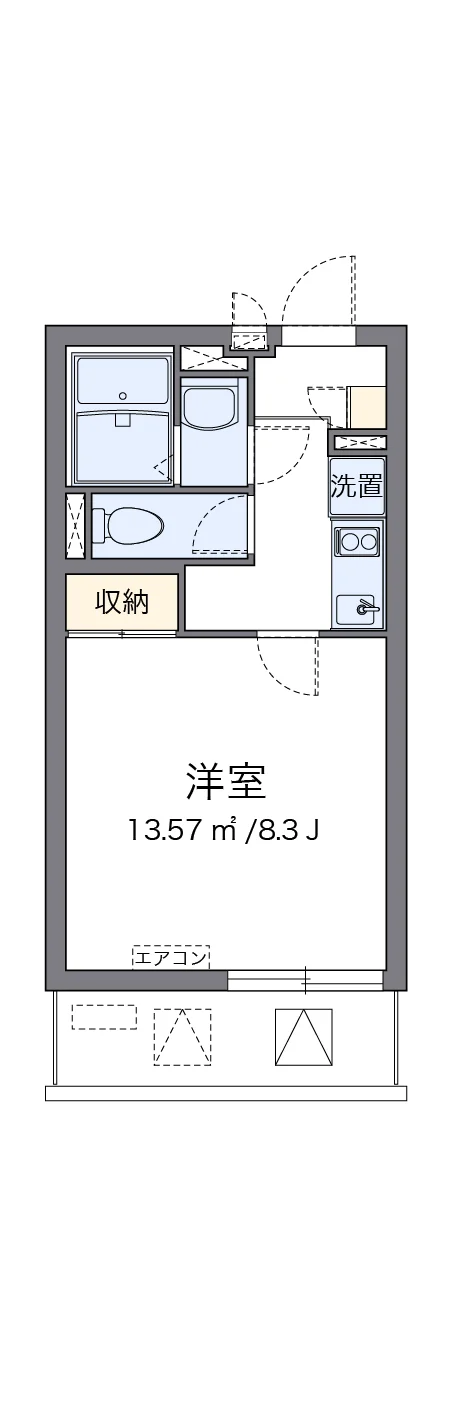 代表的な間取のため実際の間取とは異なる場合があります