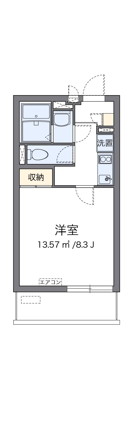 代表的な間取のため実際の間取とは異なる場合があります