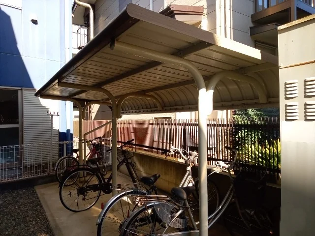 駐輪場　自転車＆原付のみ駐輪可
