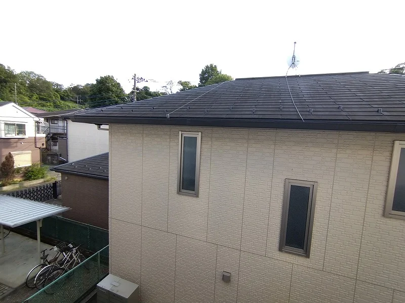 2階から見た景色