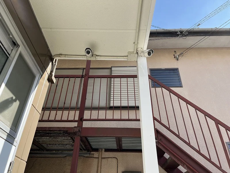 防犯カメラ設置