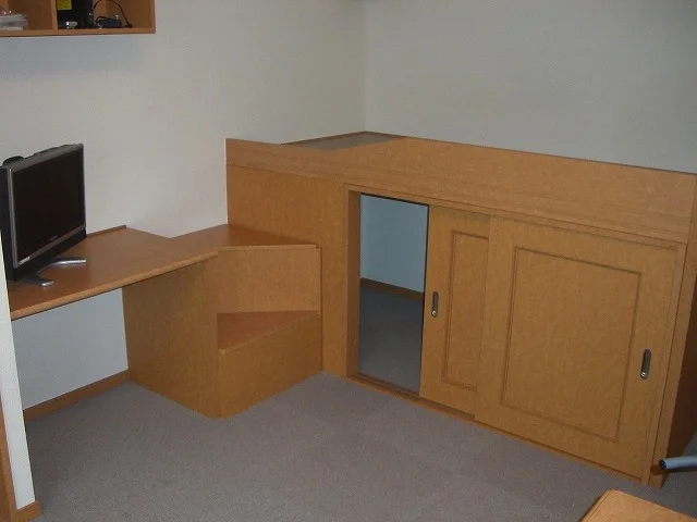 1階はフローリング仕様。現況優先。