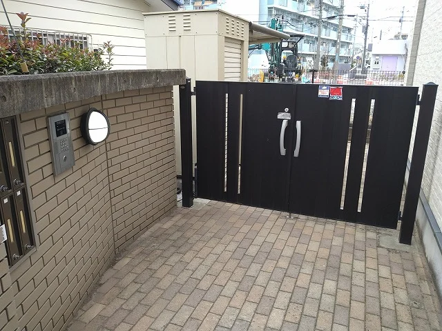 オートロックゲート・集合ポスト