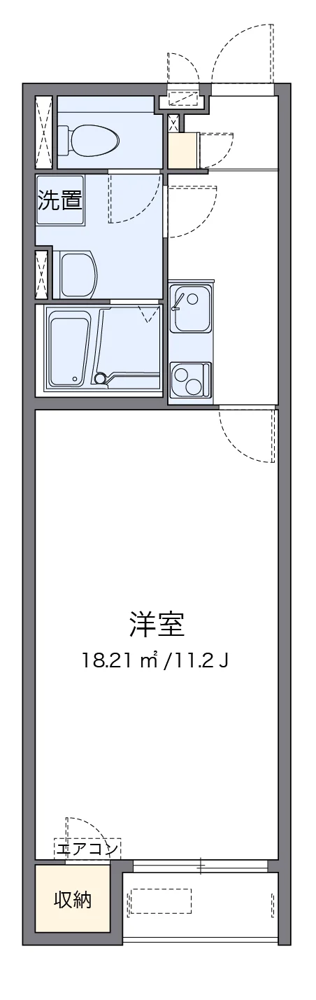 代表的な間取のため実際の間取とは異なる場合があります