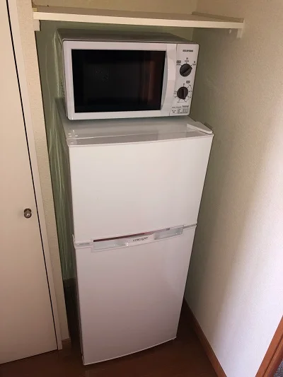 電子レンジ　冷蔵庫付き