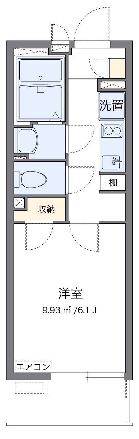 代表的な間取のため実際の間取とは異なる場合があります