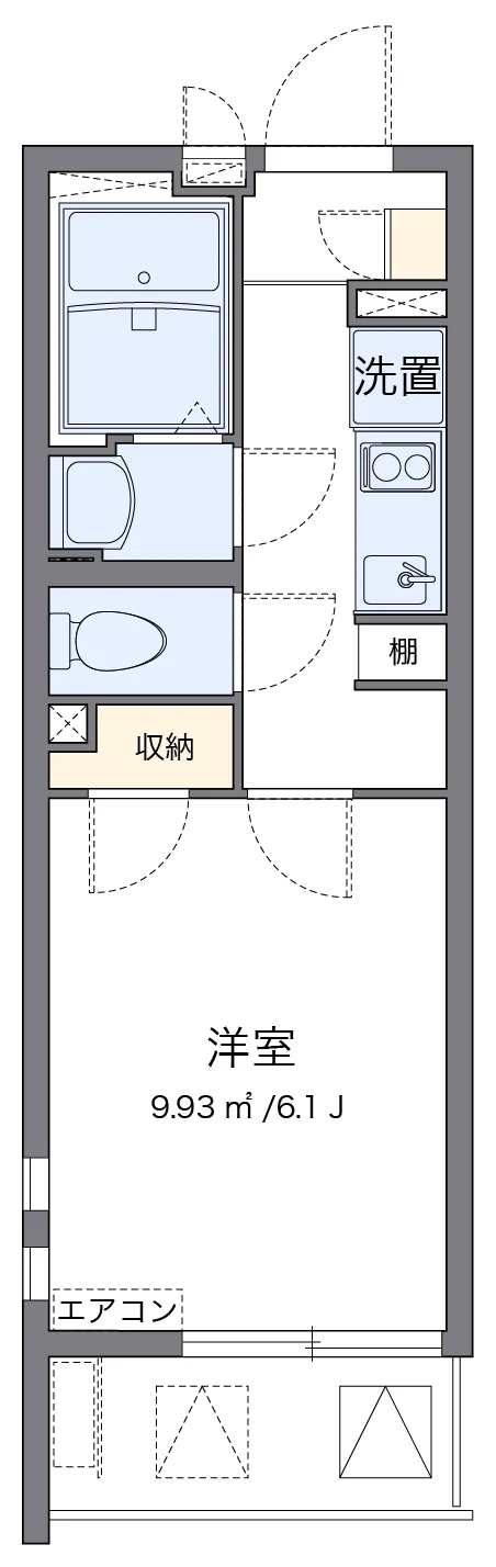 代表的な間取のため実際の間取とは異なる場合があります