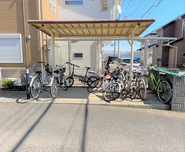 屋根付き駐輪場