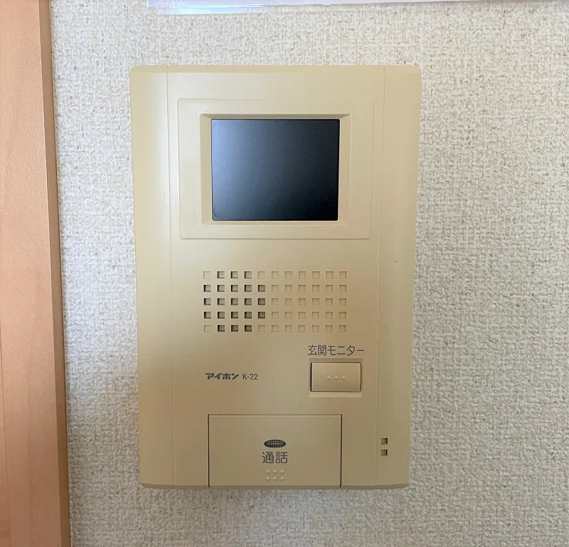 モニター付きインターフォン完備