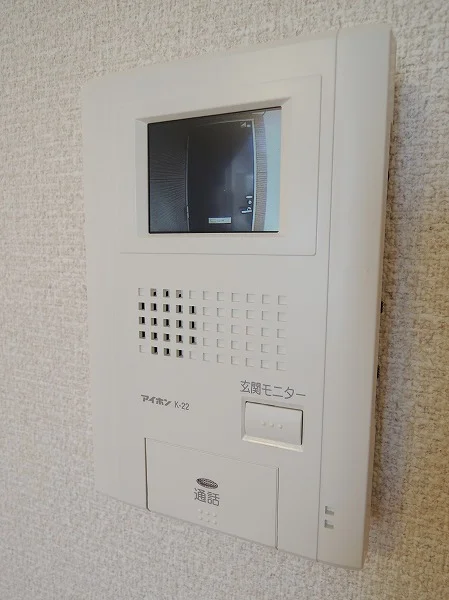 モニターつきインターフォン