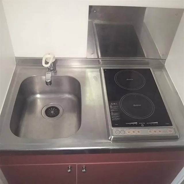 2口電気コンロ