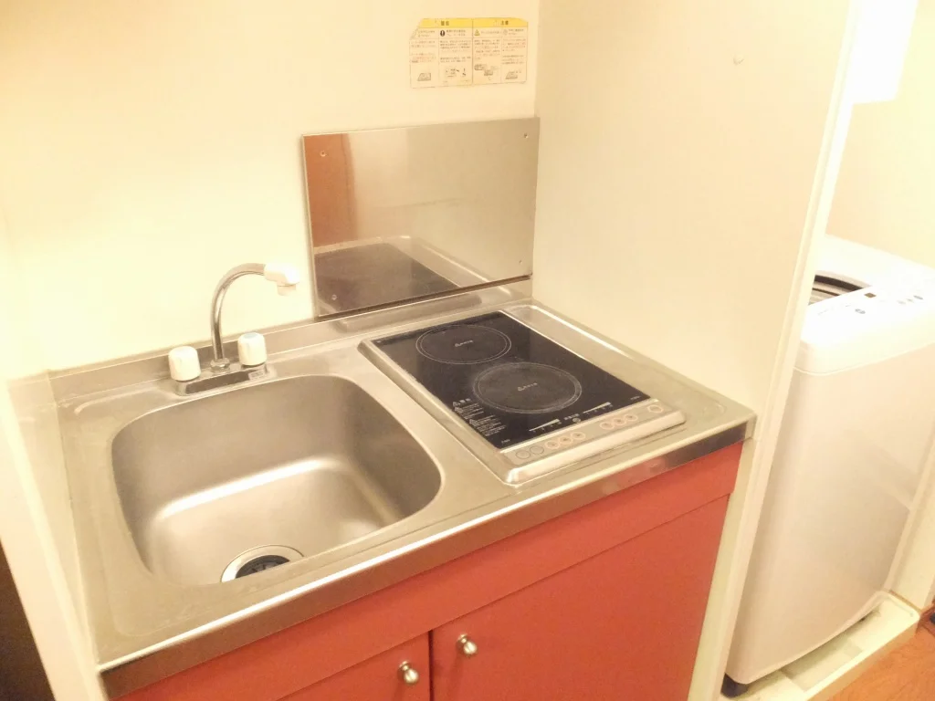 ２口コンロのラジエントヒーターです。