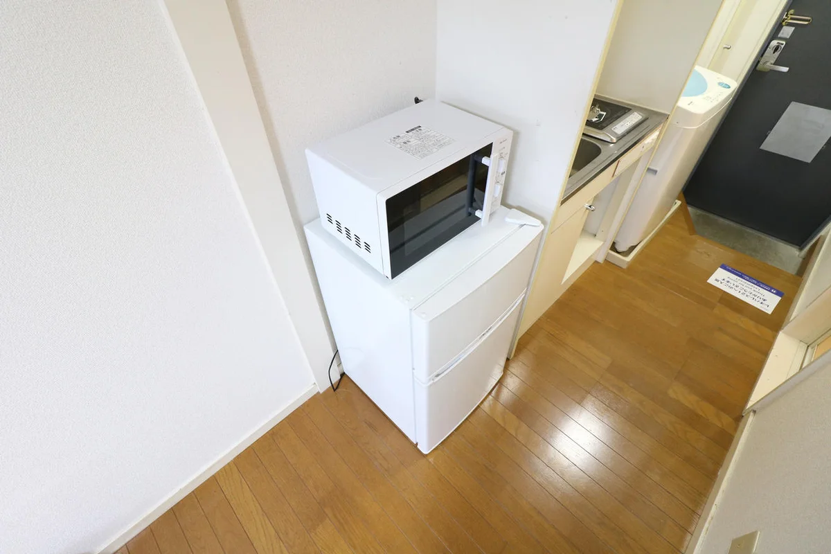 大型家具家電付きにより初めての一人暮らしの方も安心！