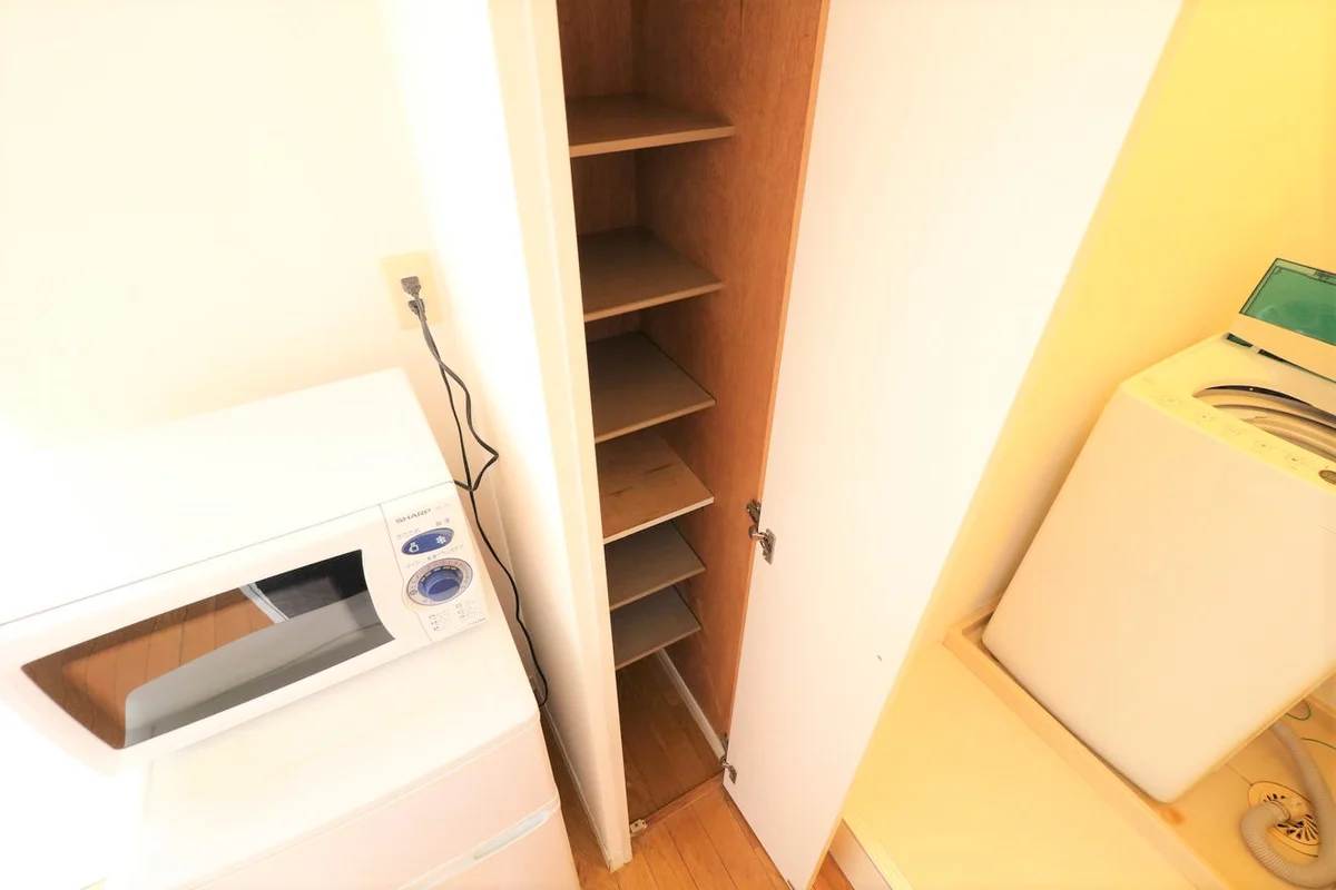 シューズボックス完備により女性でも安心