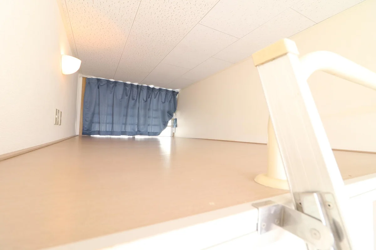 ロフトを活用すれば広々とした洋室を確保